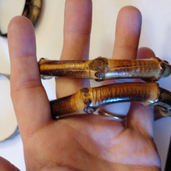 SOLD!! Vintage Bundle of 6 Beautiful Bangle & Cuff Bracelets! - Picture 5 of 12